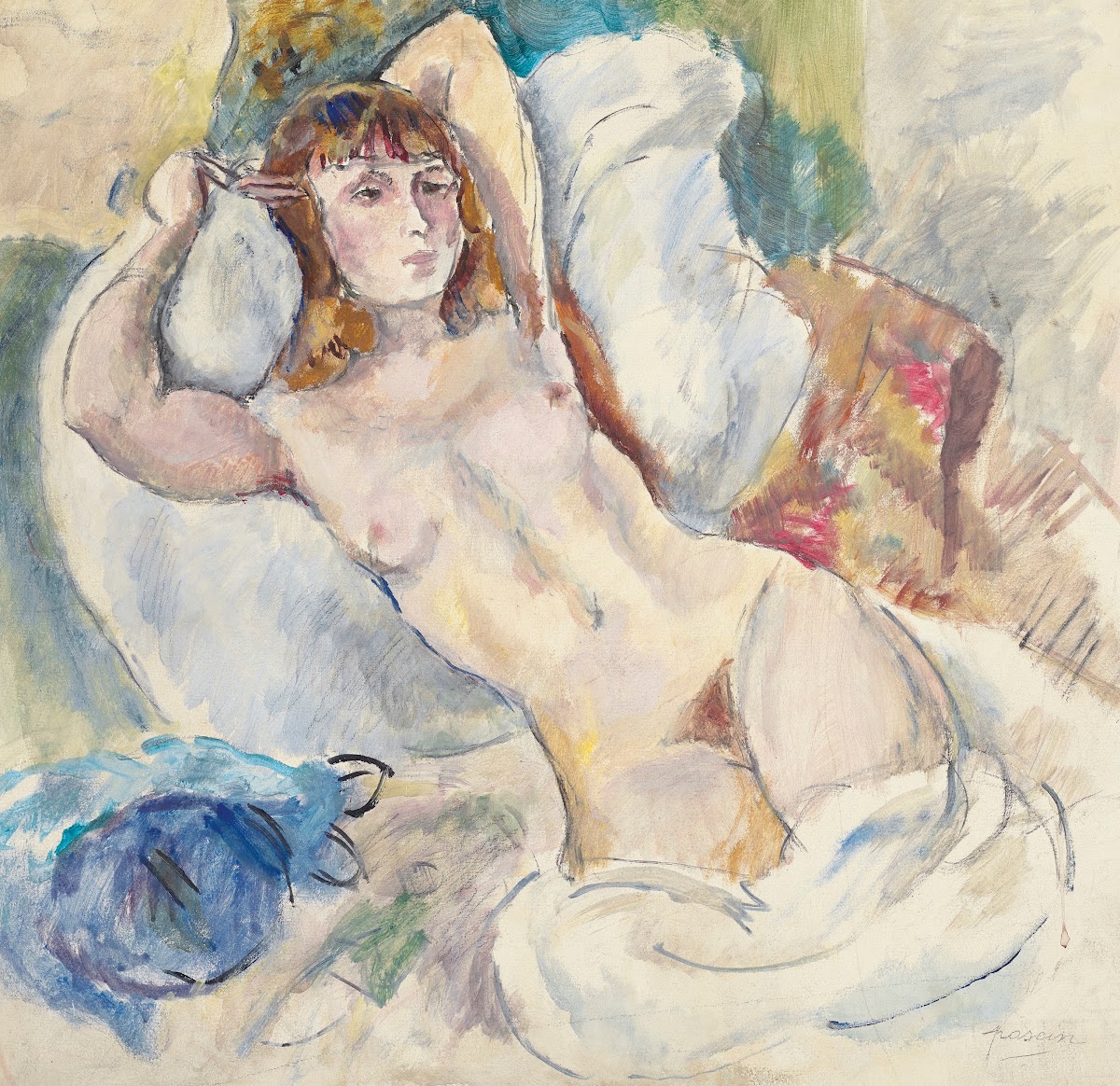 Nu sur un divan 1920