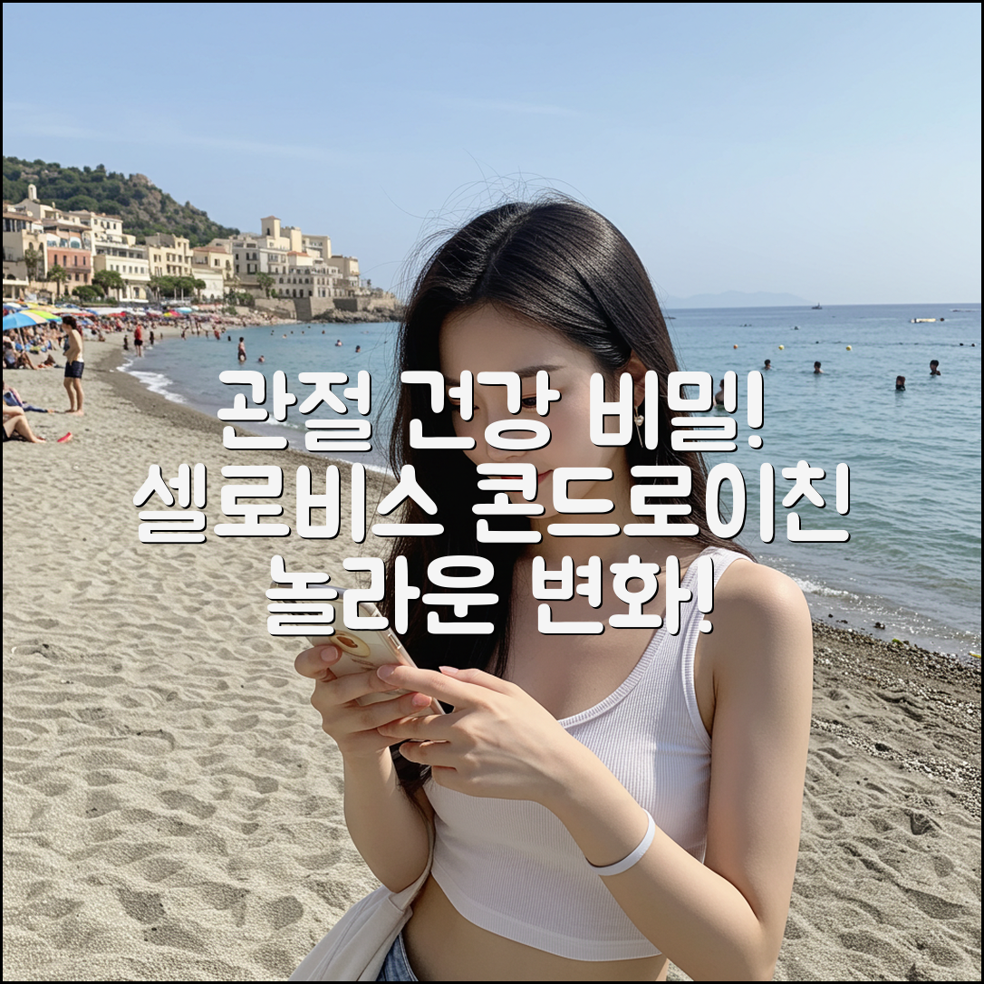 셀로비스 콘드로이친, 놀라운 관절 건강의 비밀!