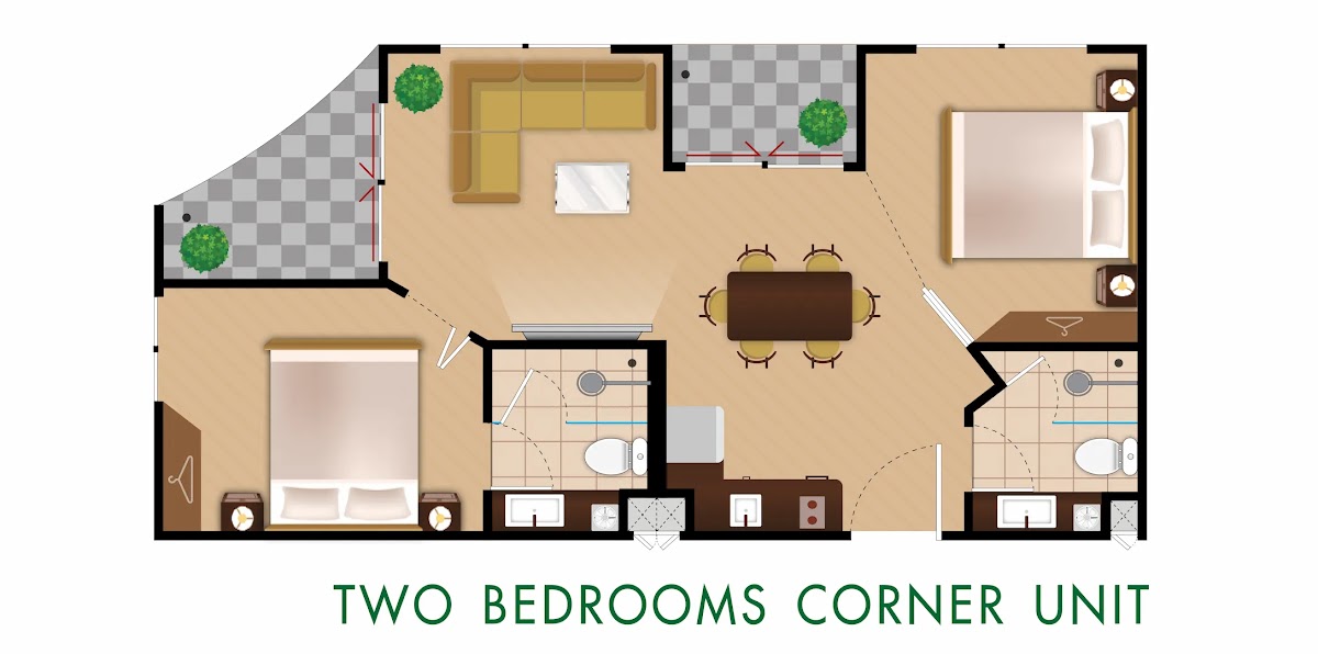 1 Bedroom 15