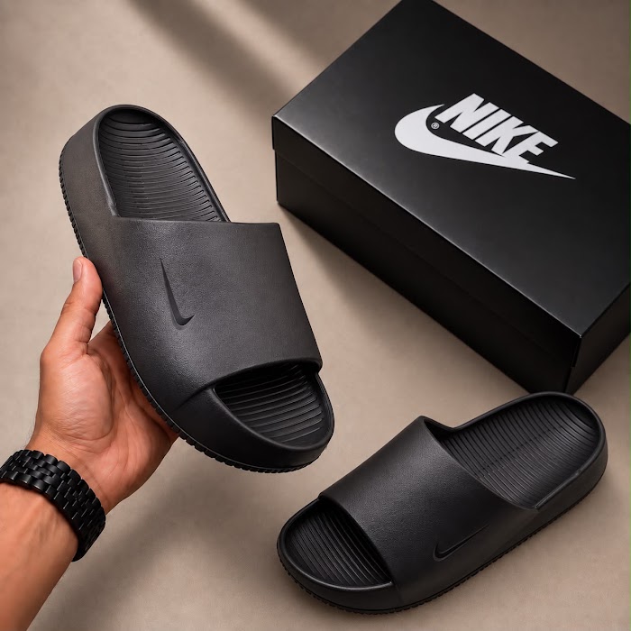 Nike Calm Slide Negro