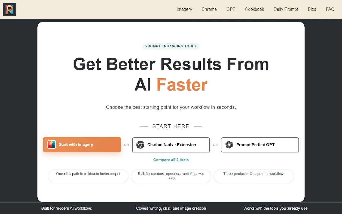 Captura de Prompt Perfect ChatGPT Plugin
