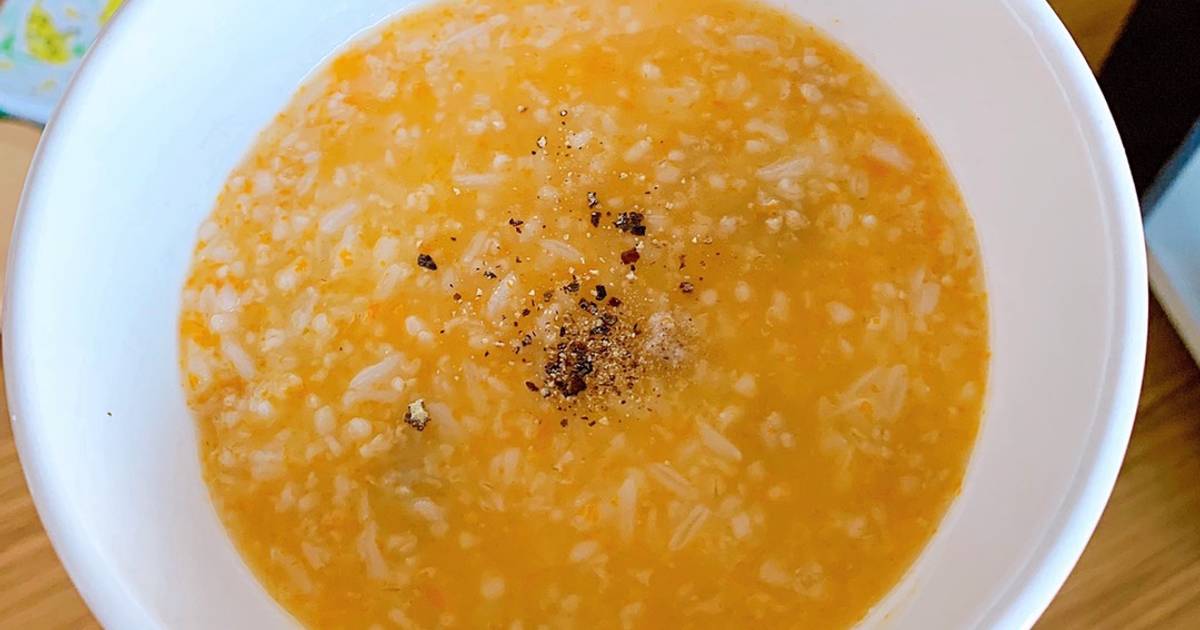 Cháo yến mạch thịt heo cà rốt