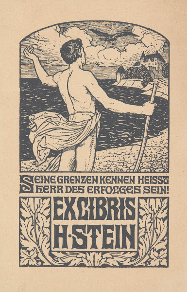 Ekslibris H Stein 1903