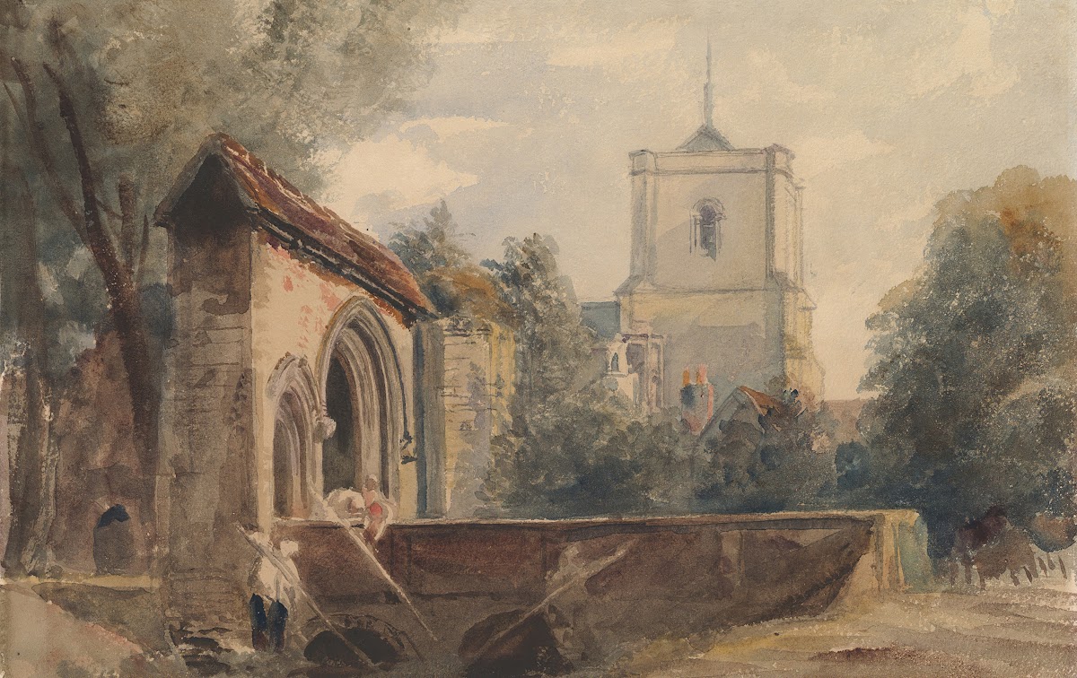 Waltham Abbey Essex ca 1840