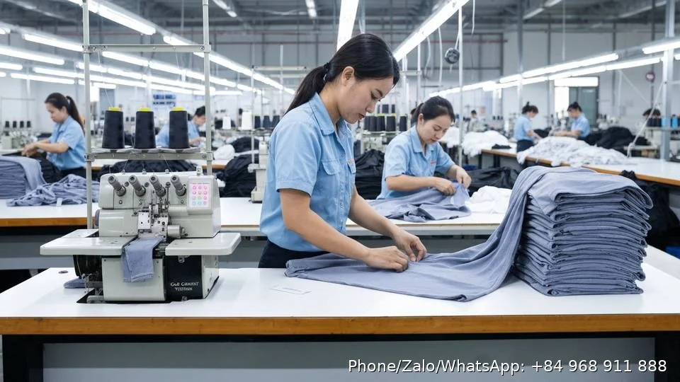 Ri 3000 Garment Manufacturing - Gold Garment Vietnam