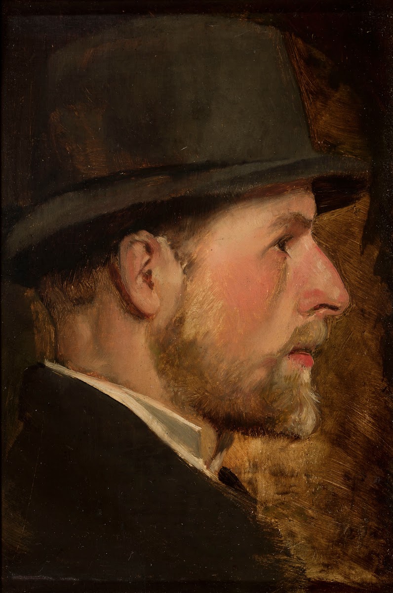 Portrait of Stanisław Czachórski 18531904 artists brother circa 1892