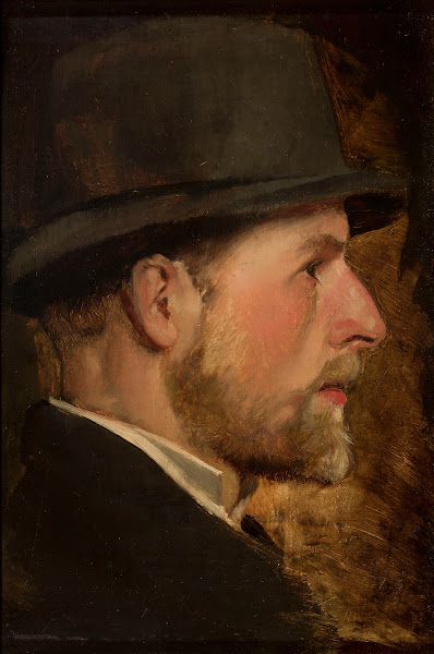 Portrait of Stanisław Czachórski 18531904 artists brother circa 1892
