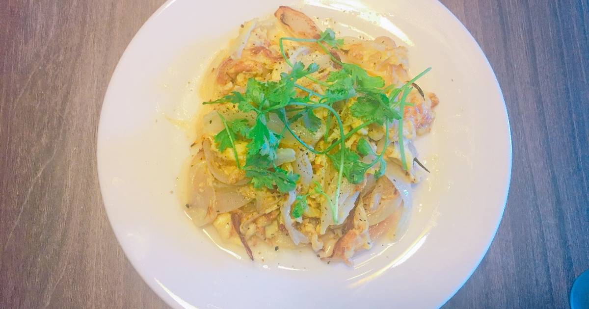 Trứng xào hành