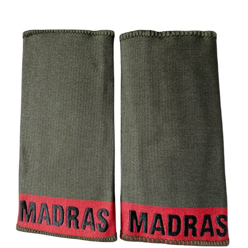 MADRAS REGIMENT TITLE SHOULDER