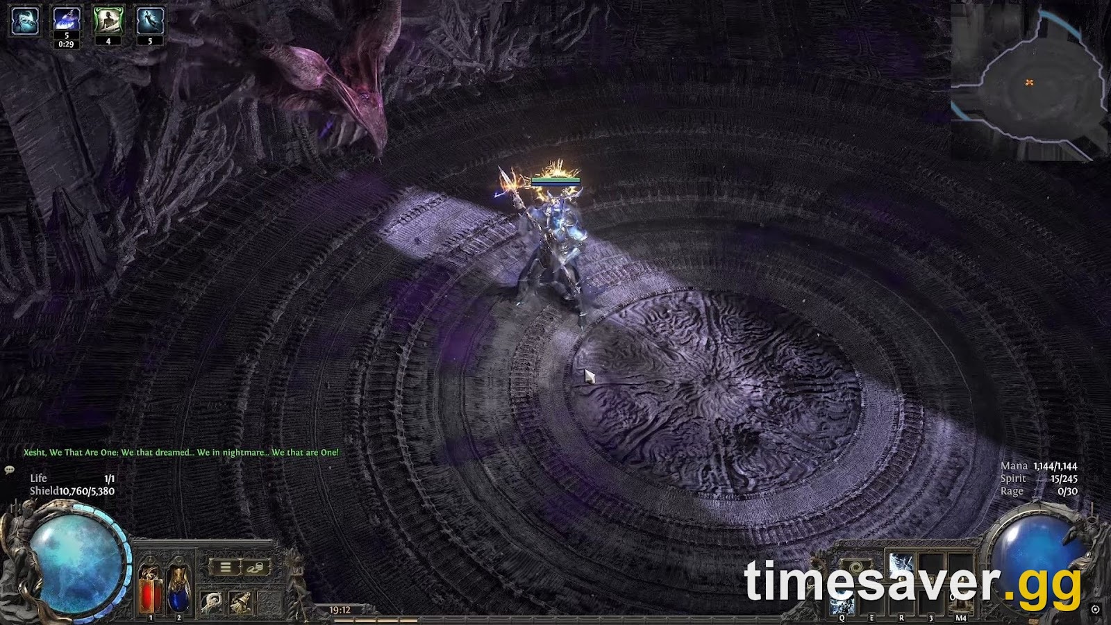 Xesht, We That Are One — the Breach pinnacle boss arena in Path of Exile 2
