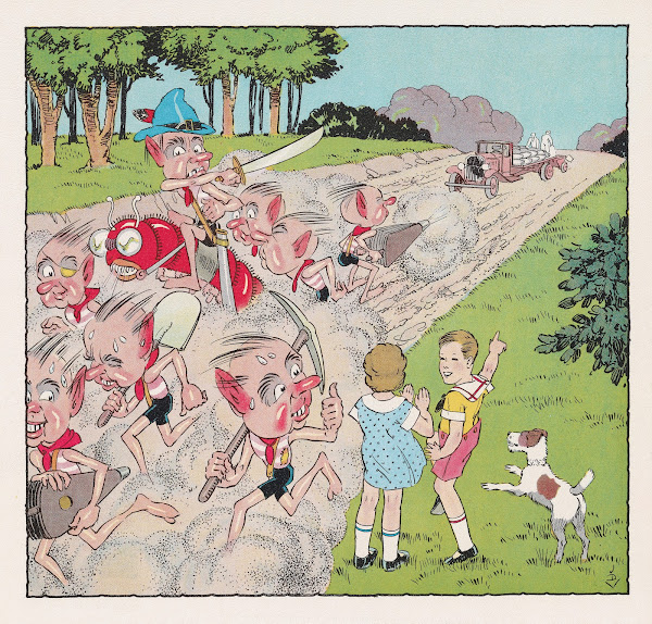 Peter and Peggy Visit the Dust Imps Pl12 1932
