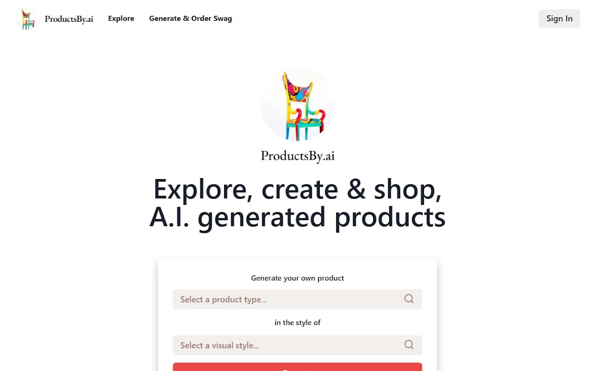 Captura de ProductsBy.ai