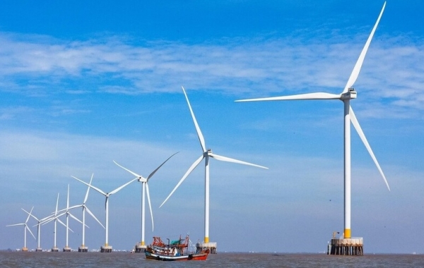 Cà Mau khởi động dự án điện gió công nghệ cao 150 MW