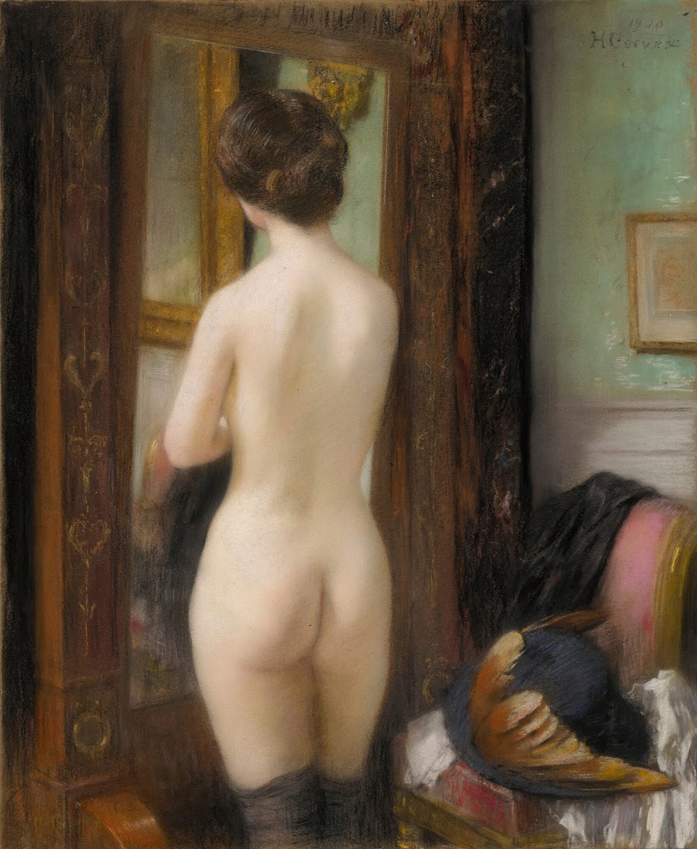 Nu à la psyche 1910