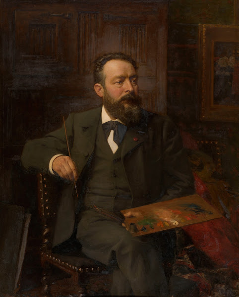 The Painter Albert De Vriendt