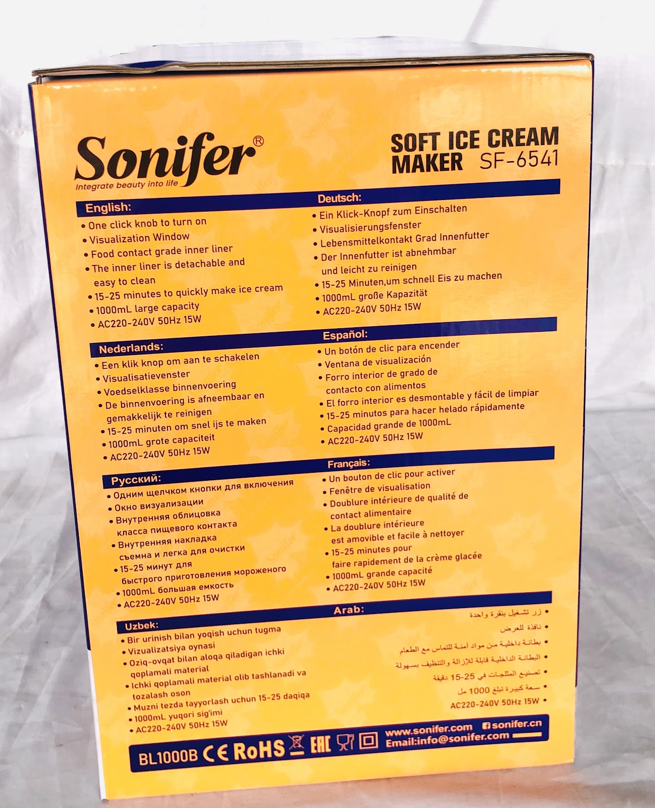 Photo 3 of Sonifer Soft Ice Cream Maker