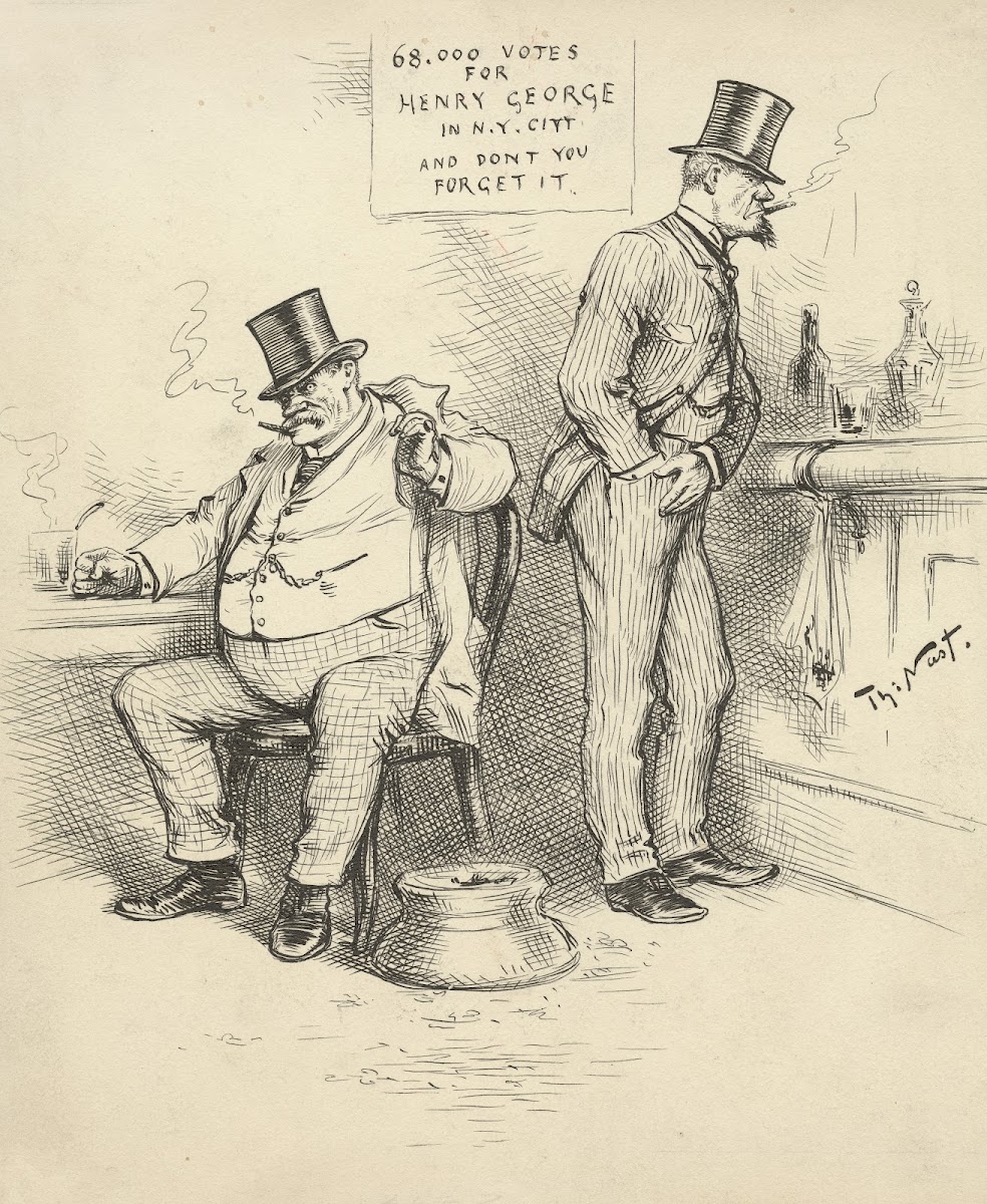 68000 votes for Henry George in NY City and dont you forget it