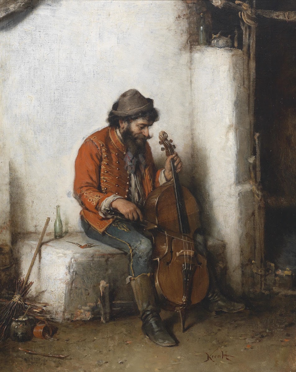 Musicirender Zigeuner