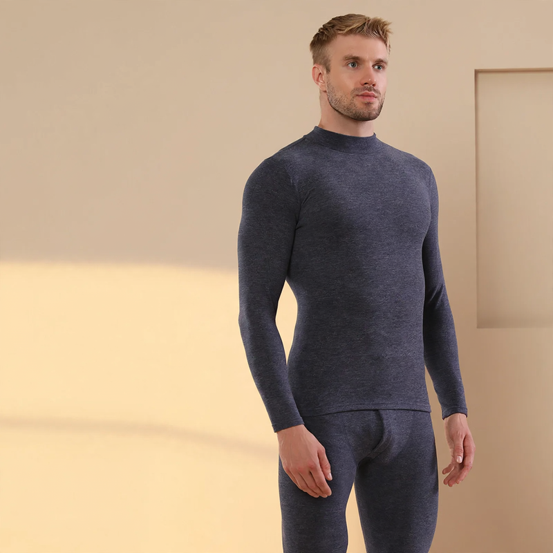 Men's Thermal Set, insulated, with stand-up collar