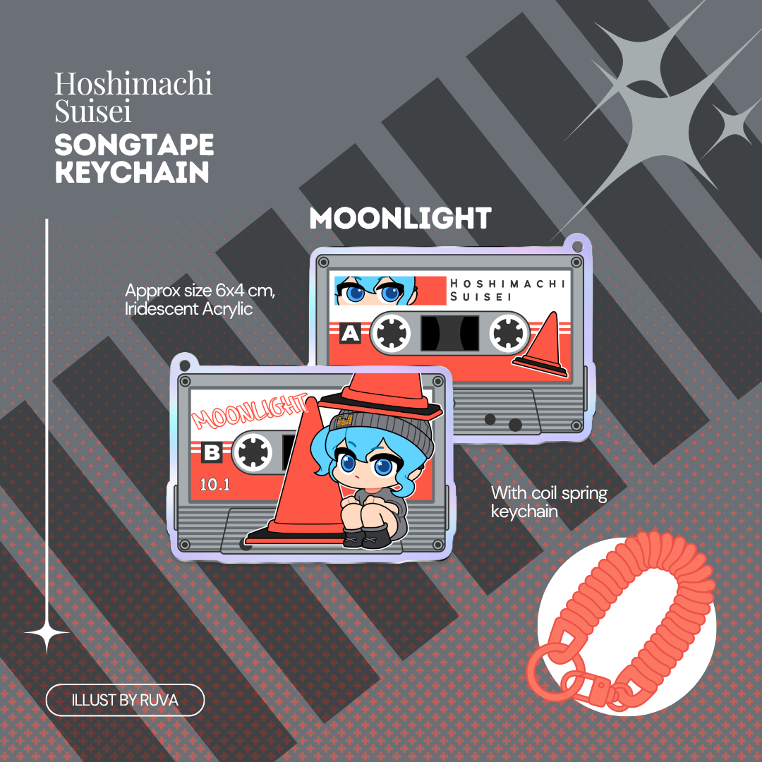 Hoshimachi Suisei Songtape - Moonlight by Ruva