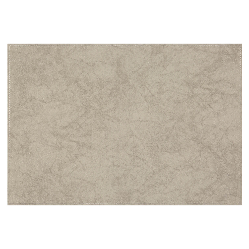 Mantel individual de poliéster CasaMia™ Olivia color café pardo