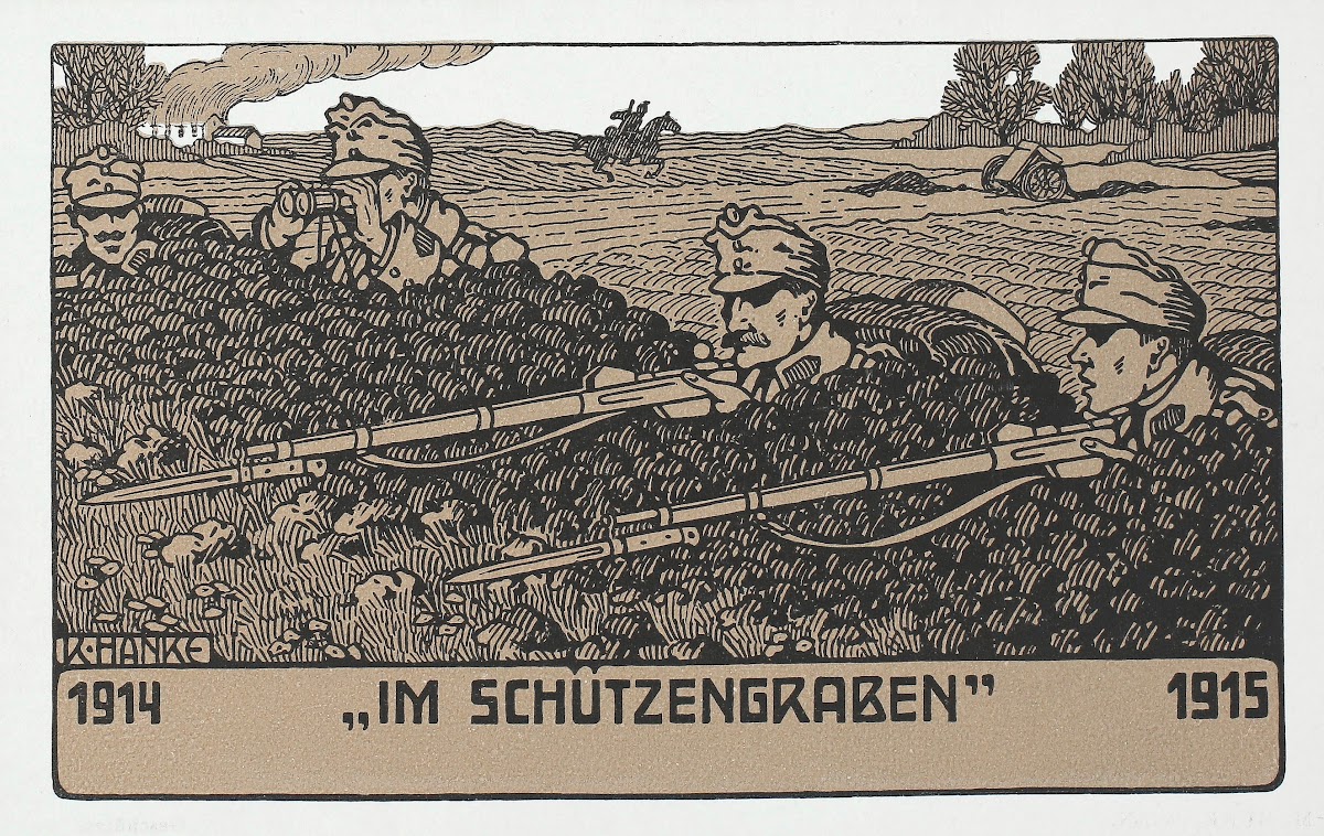1914 Im Schützengraben 1915 19141915