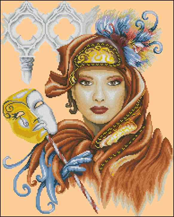 CMP 270043 Venetian Masks