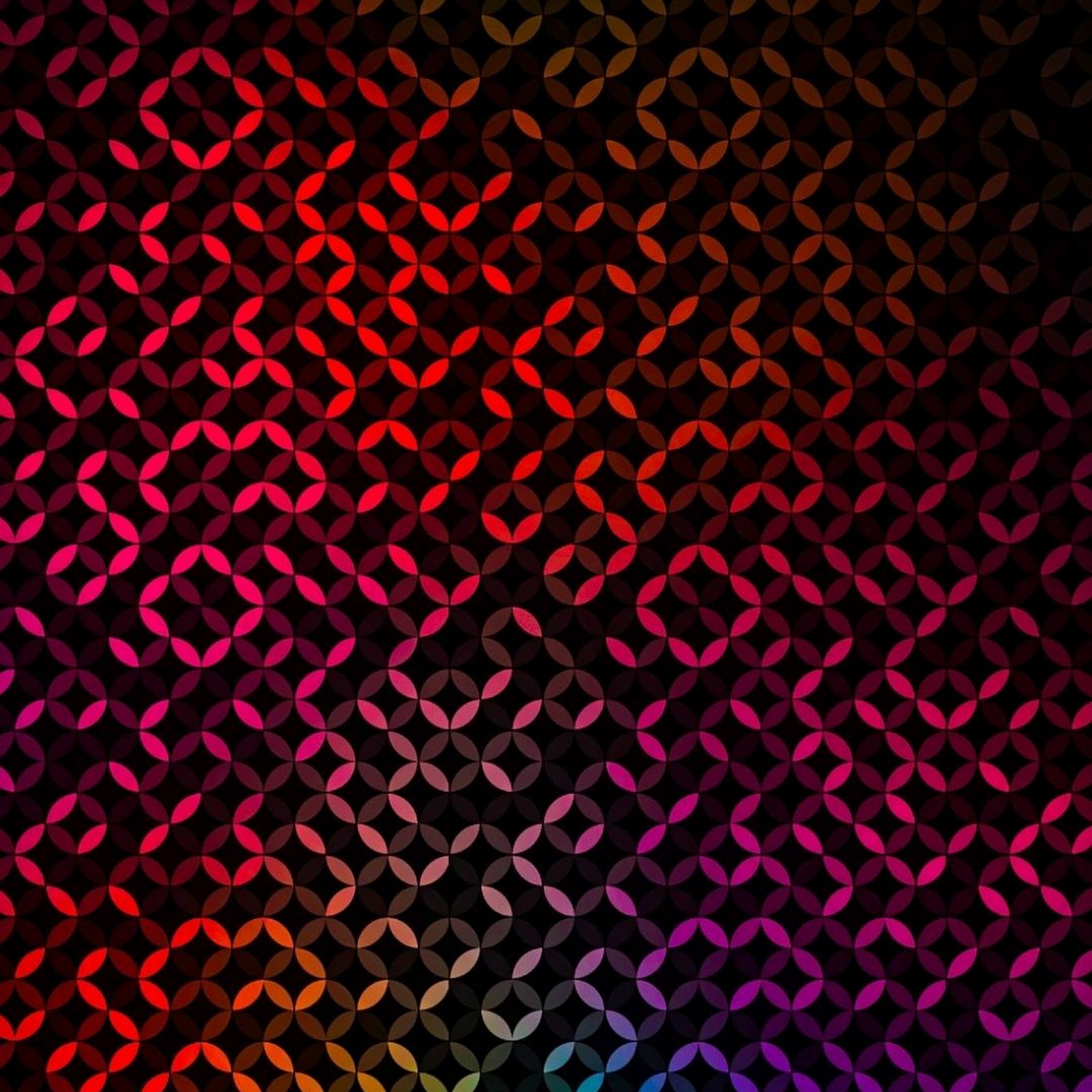 Download Dark Rainbow Geometric Pattern Full HD iPhone