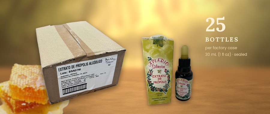 Apiário Silvestre Propolis Extract full case