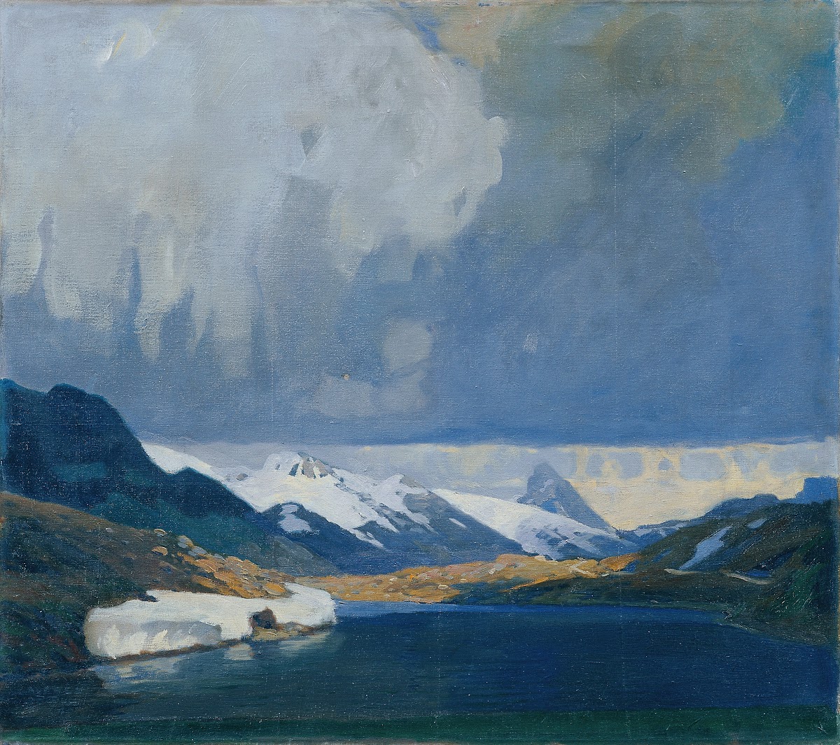 Bernina Gewitter 1918