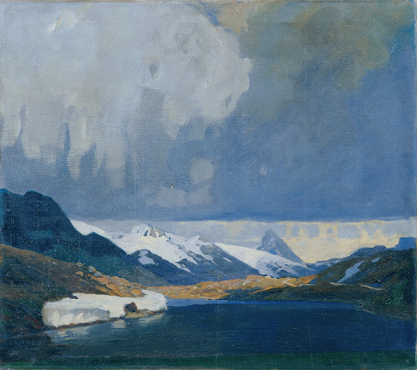 Bernina Gewitter 1918