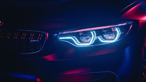BMW Headlight Wallpaper