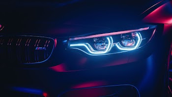 BMW Headlight Wallpaper