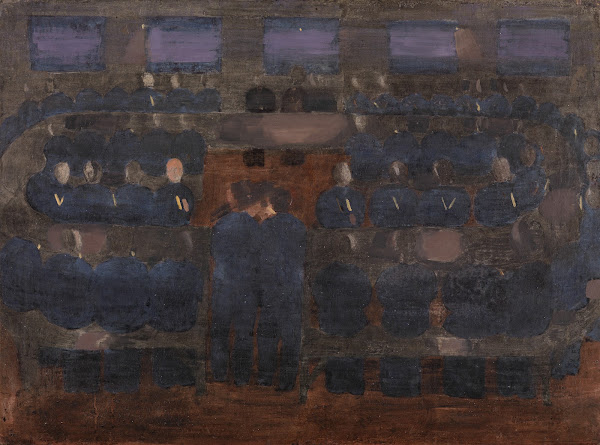 Vorbereitung Morgenandacht im Waisenhaus 1922