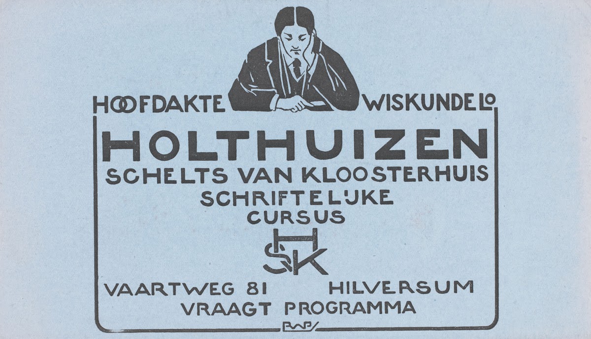 Advertentie voor Cursus Holthuizen 1884   1952