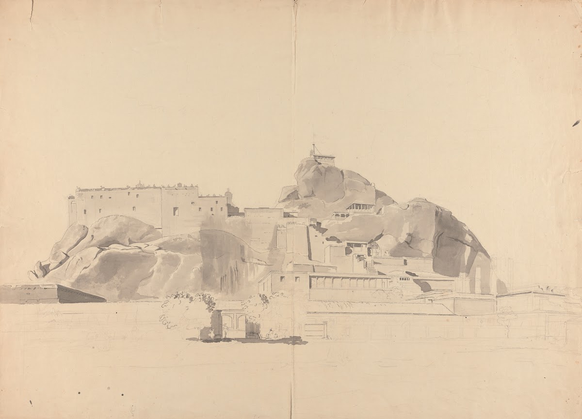 Fort on a Rocky Outcrop