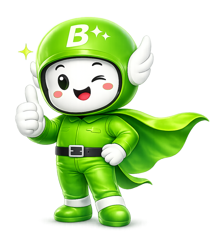 Bling Delivery Premium Mascot