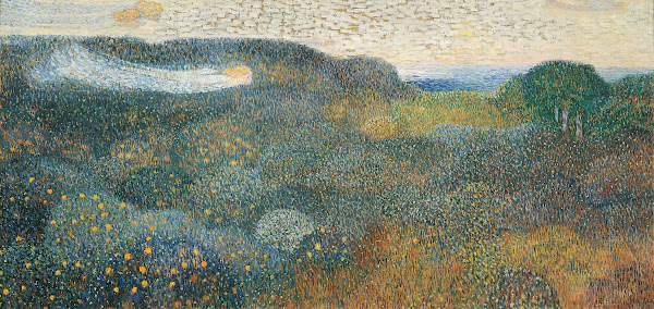 Orangenhain an der französischen Riviera 1903