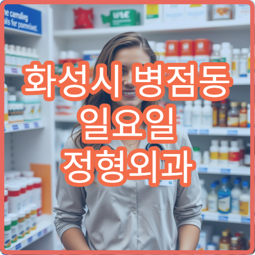 화성시 병점동 일요일 정형외과 병원 안내 주말 진료 정형외과 정보 총정리