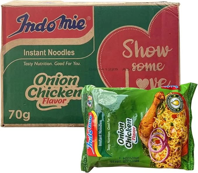 INDOMIE - ONION CHICKEN (NIGERIA)