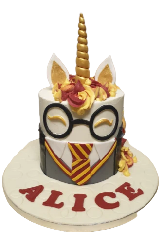Harry Potter/Unicorn Birthday Cake CB-NC453