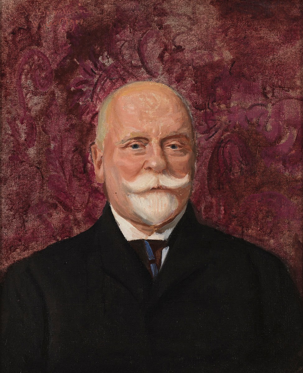 Portrait of Leon Biliński 1914