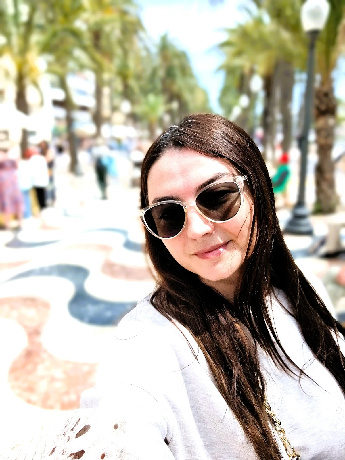 Dana with sunglasses