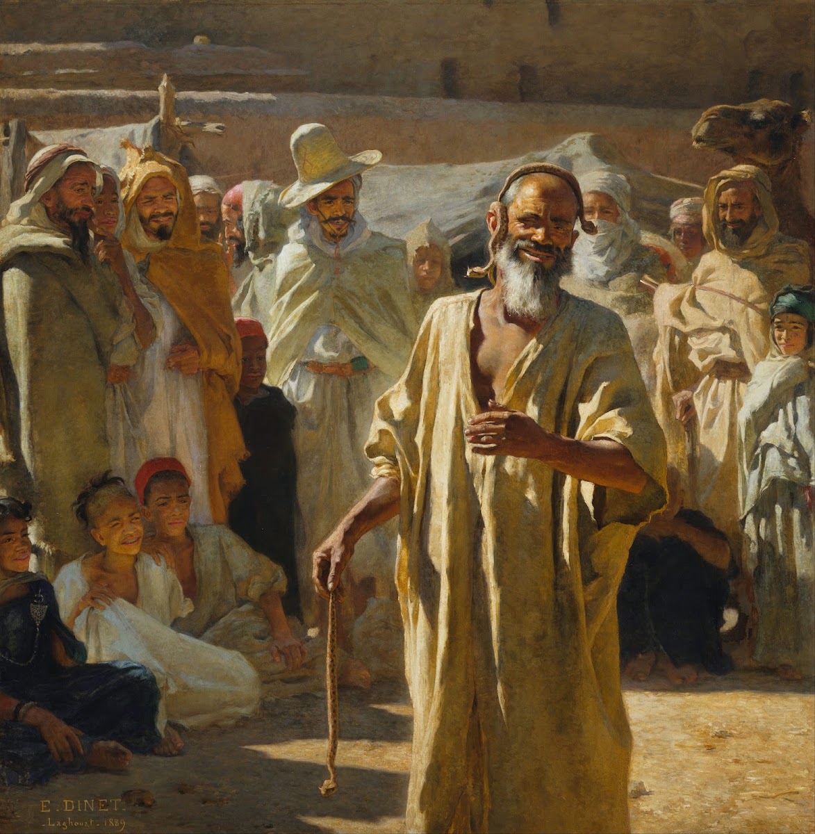 The snake charmer 1889