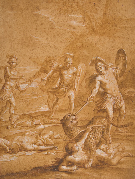 The Shipwrecked Alphone Rescues Lisamante From A Panther 15991661
