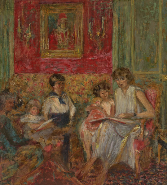 Madame Jean Bloch et ses enfants 1927