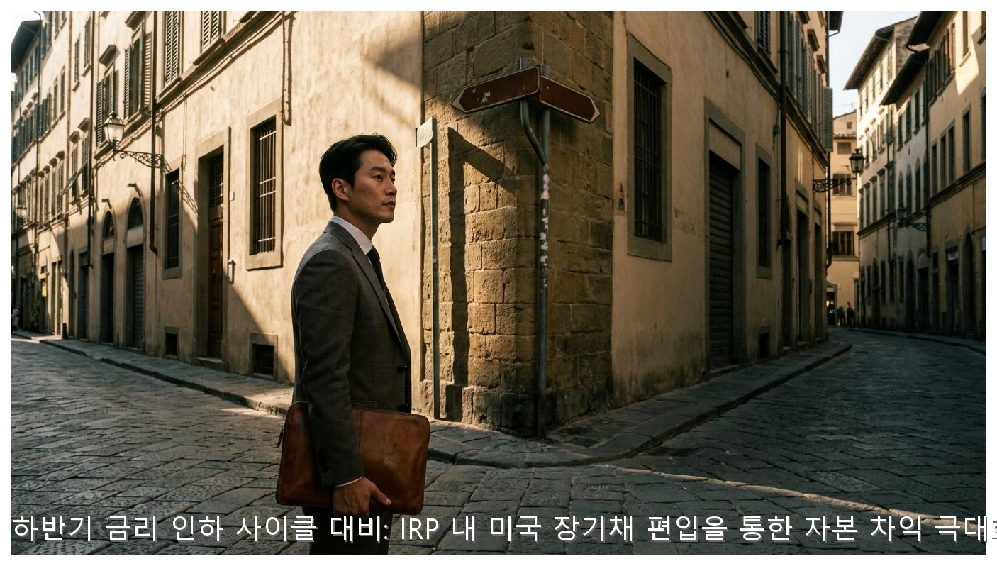 2026년 하반기 금리 인하 사이클 대비: IRP 내 미국 장기채 편입을 통한 자본 차익 극대화 전략 핵심 안내 및 분석 인포그래픽 (6)