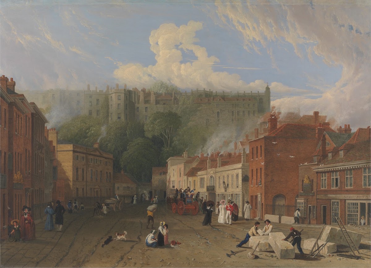 A View of Thames Street Windsor