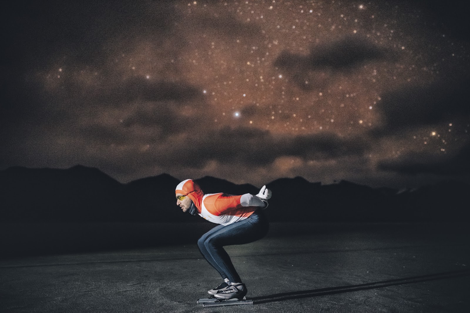 Vishwaraj skating action