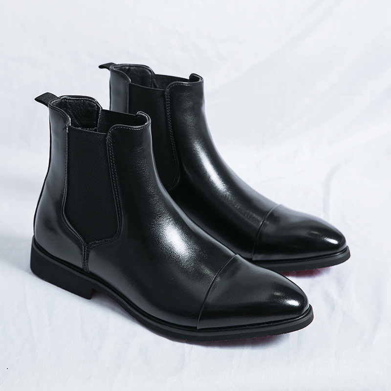 Men's Chelsea Boots, pointed toe